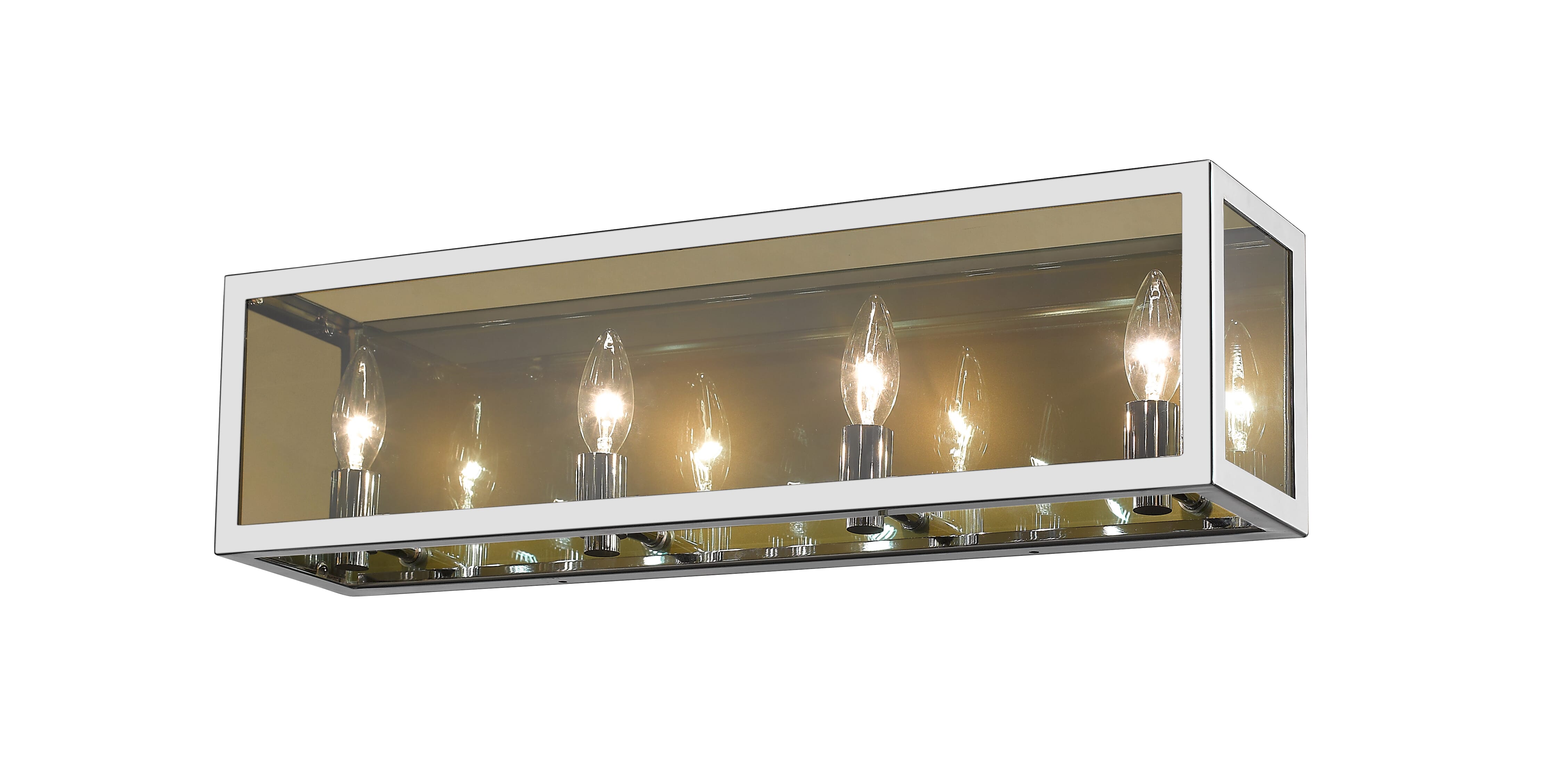 Infinity 4-Light Bathroom Vanity Light In Chrome