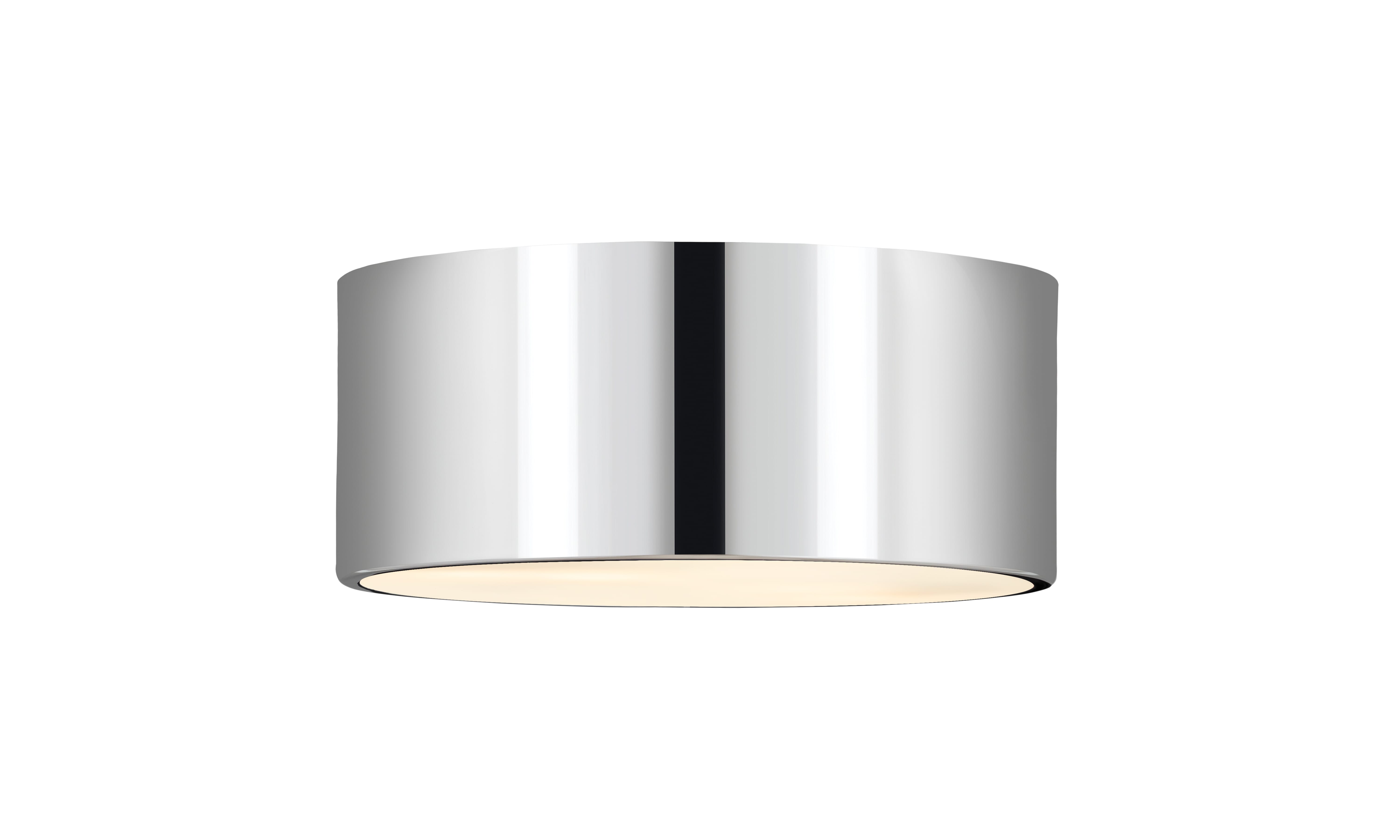 Harley 2-Light Flush Mount Ceiling Light In Chrome