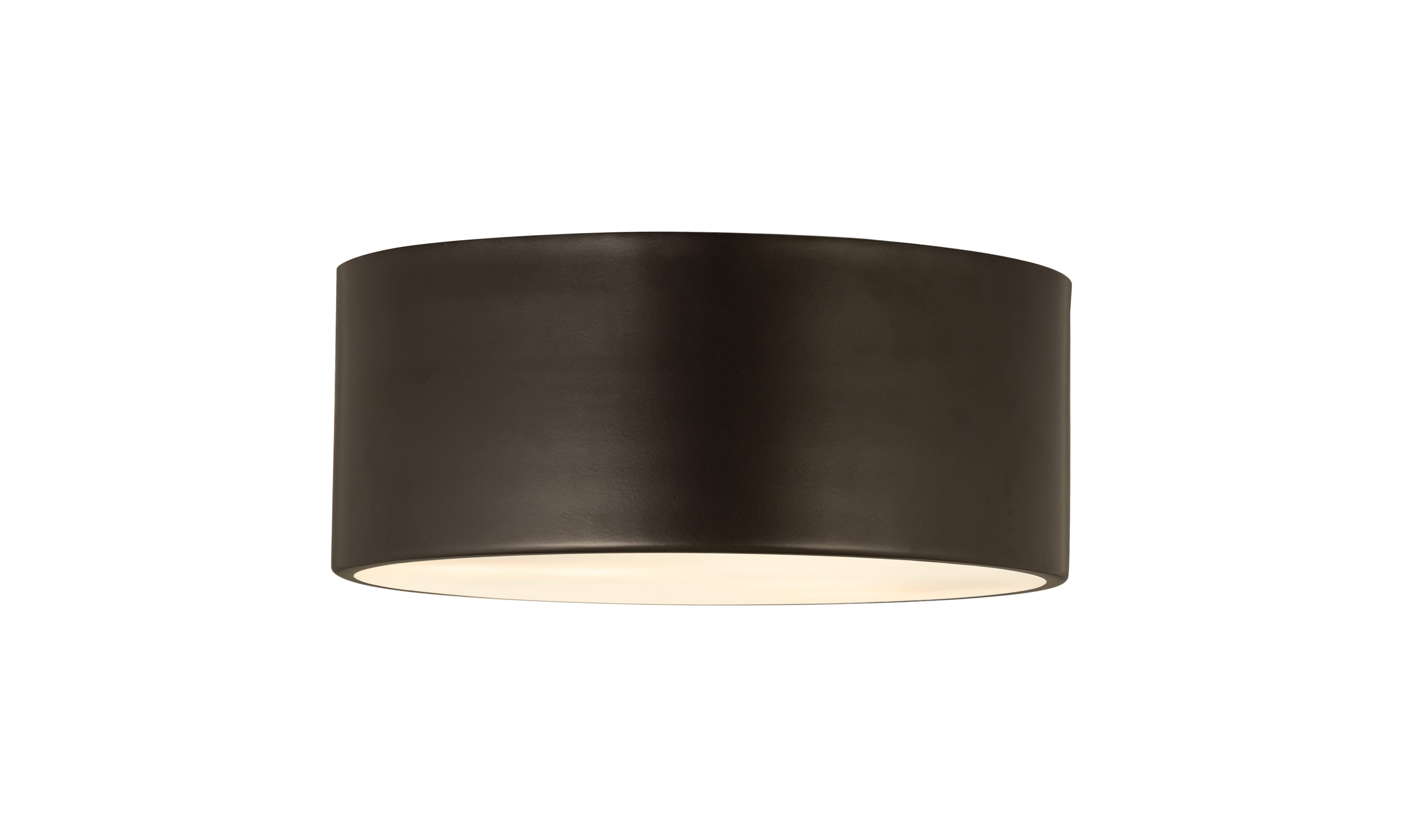 Harley 2-Light Flush Mount Ceiling Light In Bronze