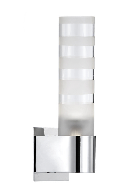 Sconces 1-Light Wall Sconce in Chrome