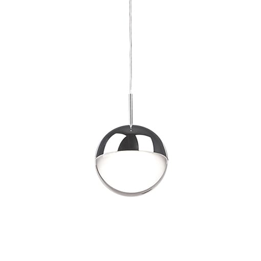 Pluto Pendant Light in Chrome