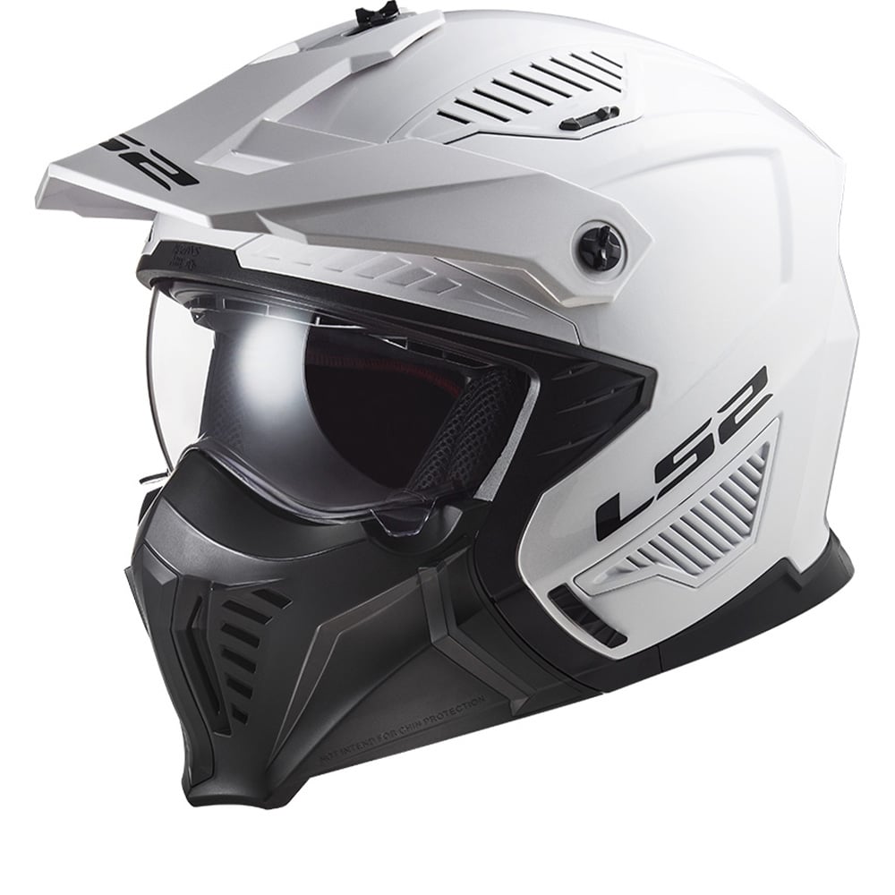 LS2 OF606 Drifter Solid White 06 Multi Helmet Size S