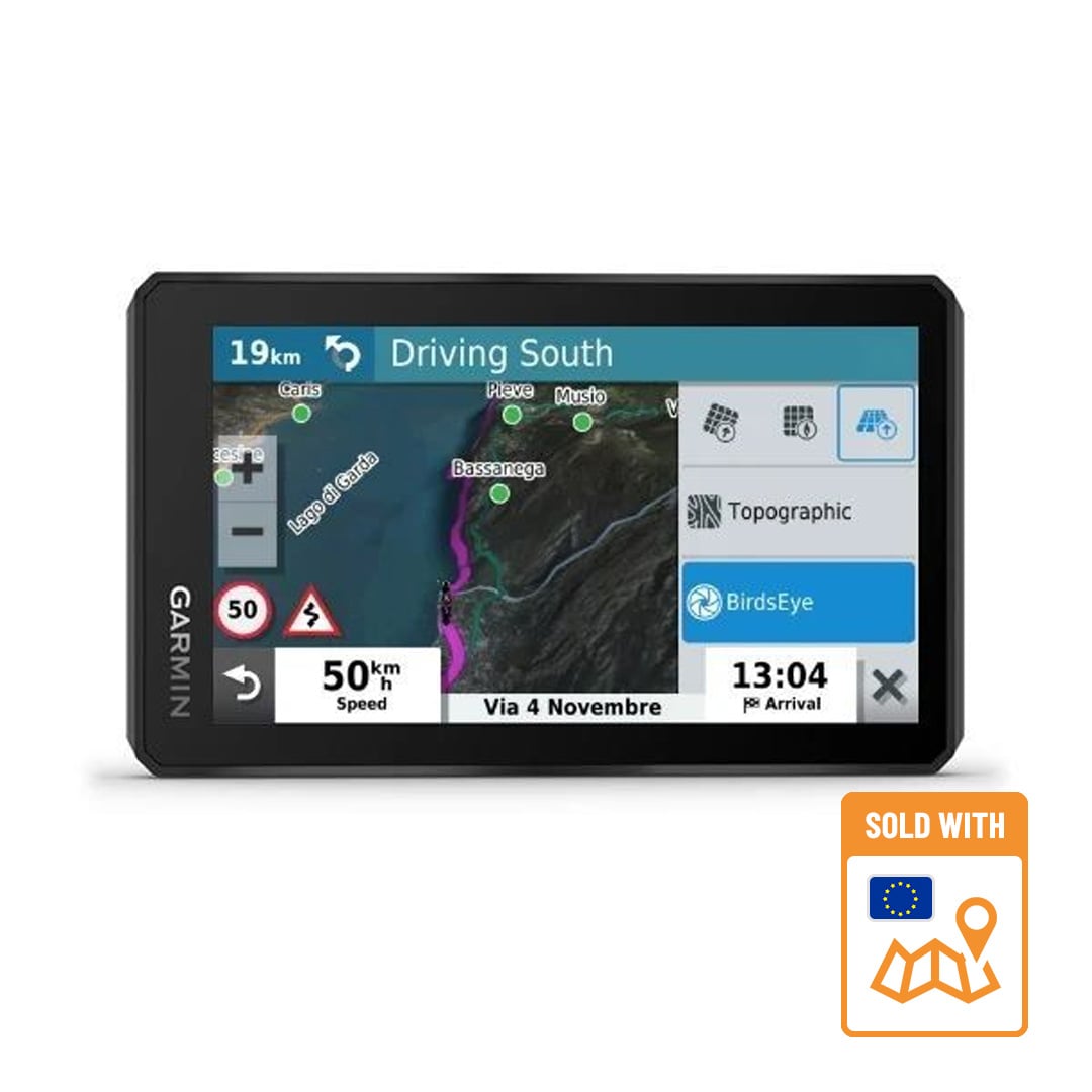 Garmin Zumo XT - EU Maps - Navigation System Size