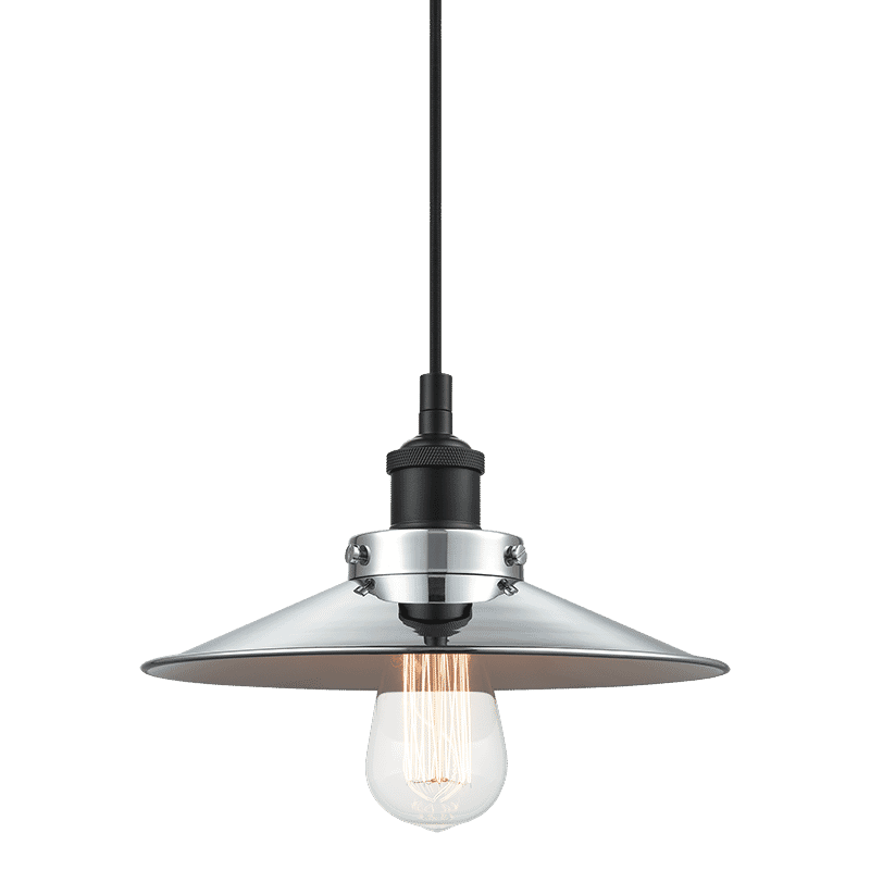 Bulstrode'S Workshop 1-Light Pendant Light In Black