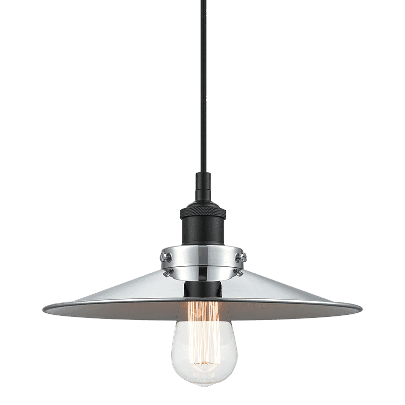 Bulstrode'S Workshop 1-Light Pendant Light In Black