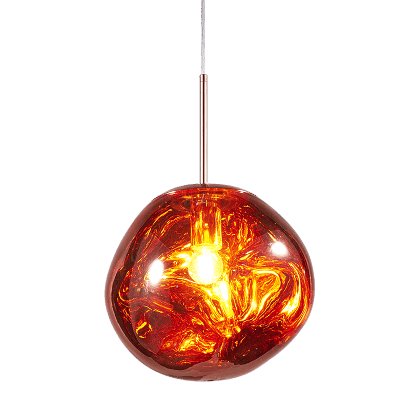 Galactic 1-Light Pendant Light In Copper