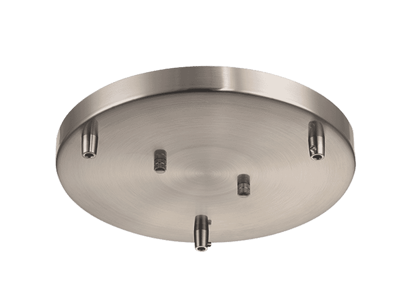 Matteo Multi Ceiling Canopy (Line Voltage) Lighting Accessory In Brushed Nickel