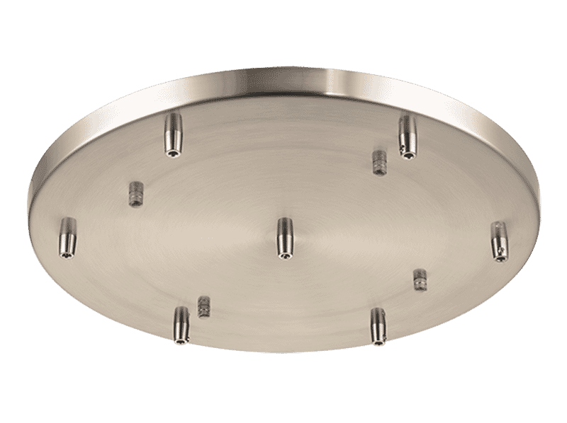 Matteo Multi Ceiling Canopy (Line Voltage) Lighting Accessory In Brushed Nickel