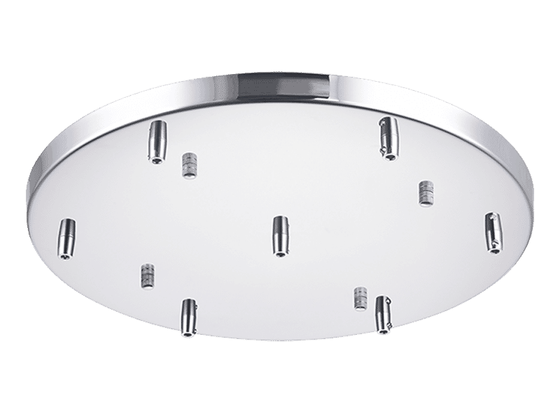Matteo Multi Ceiling Canopy (Line Voltage) Lighting Accessory In Chrome