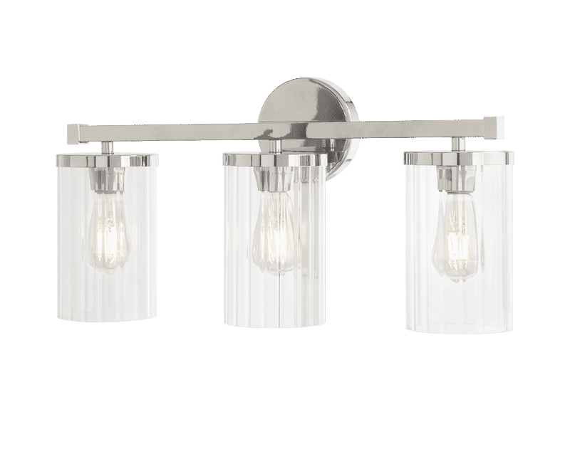 Matteo Liberty 3-Light Wall Sconce In Chrome