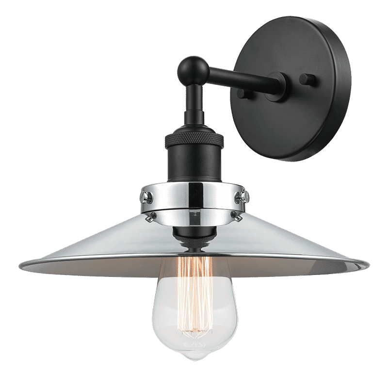 Matteo Bulstrode'S Workshop 1-Light Wall Sconce In Black