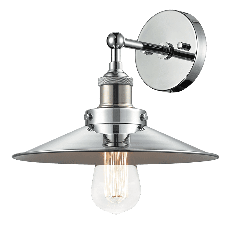 Matteo Bulstrode'S Workshop 1-Light Wall Sconce In Chrome