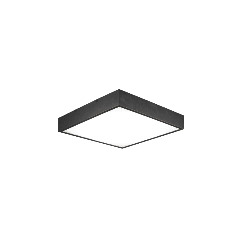 Matteo Kashi 1-Light Ceiling Light In Oxidized Black