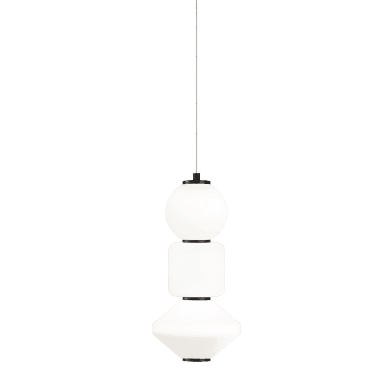 Dango 1-Light Pendant Light In Oxidized Black