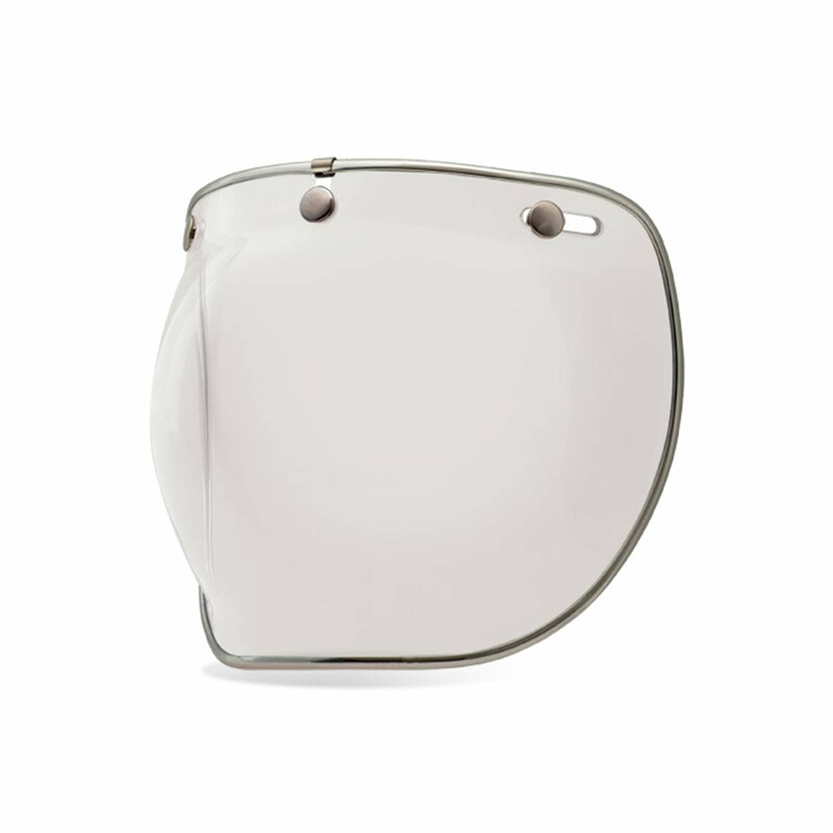 Bell Custom 500 3-Snap Deluxe Bubble Shield Transparent Size