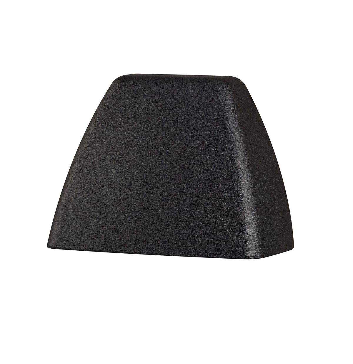 4 Corners 3000K LED Deck Light in Textured Black