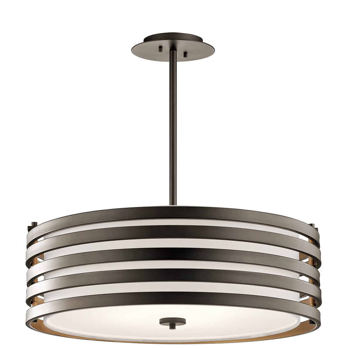 Roswell 4-Light Pendant in Olde Bronze