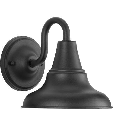 District 1-Light Wall Lantern in Black