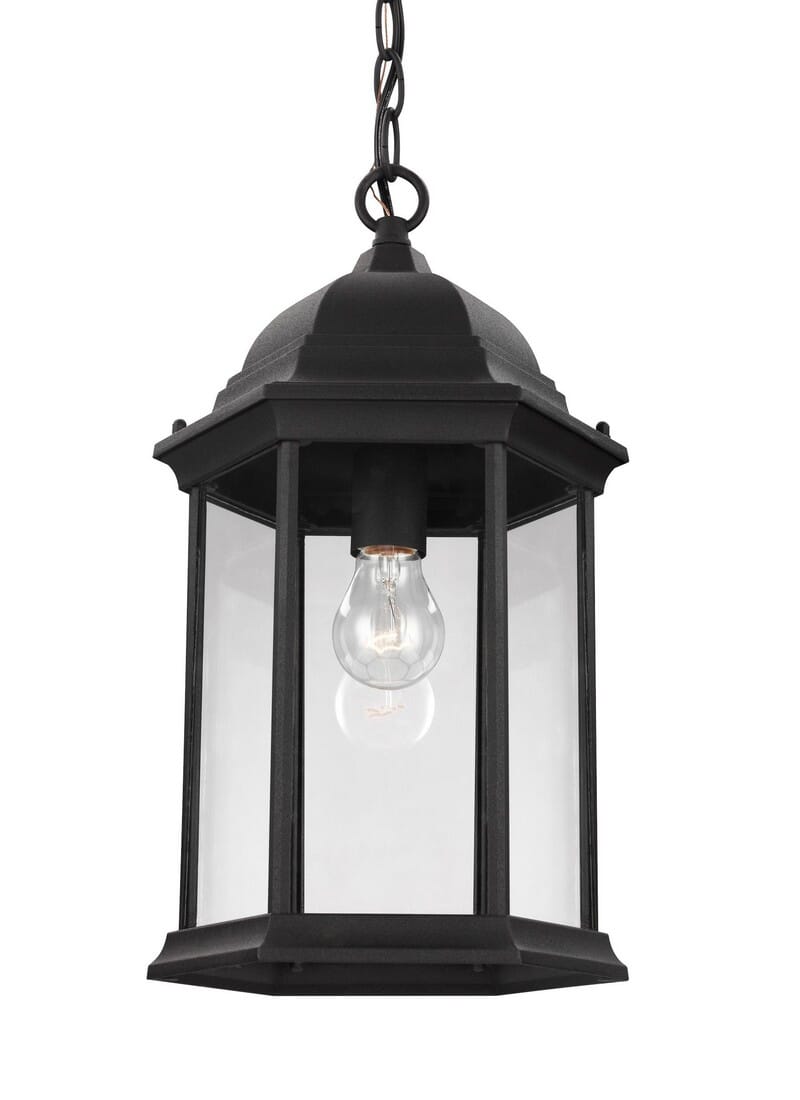 Sevier Outdoor Hanging Light in Black
