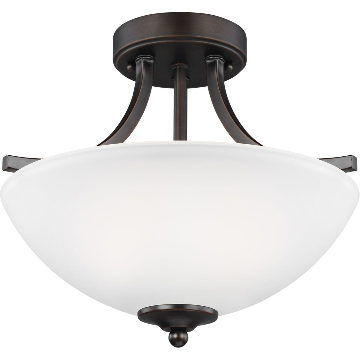 Geary 2-Light Ceiling Light in Bronze