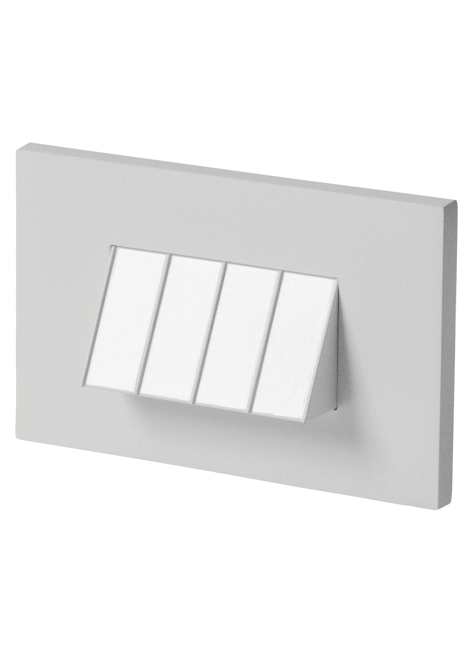 LED Step Light in Satin Nickel
