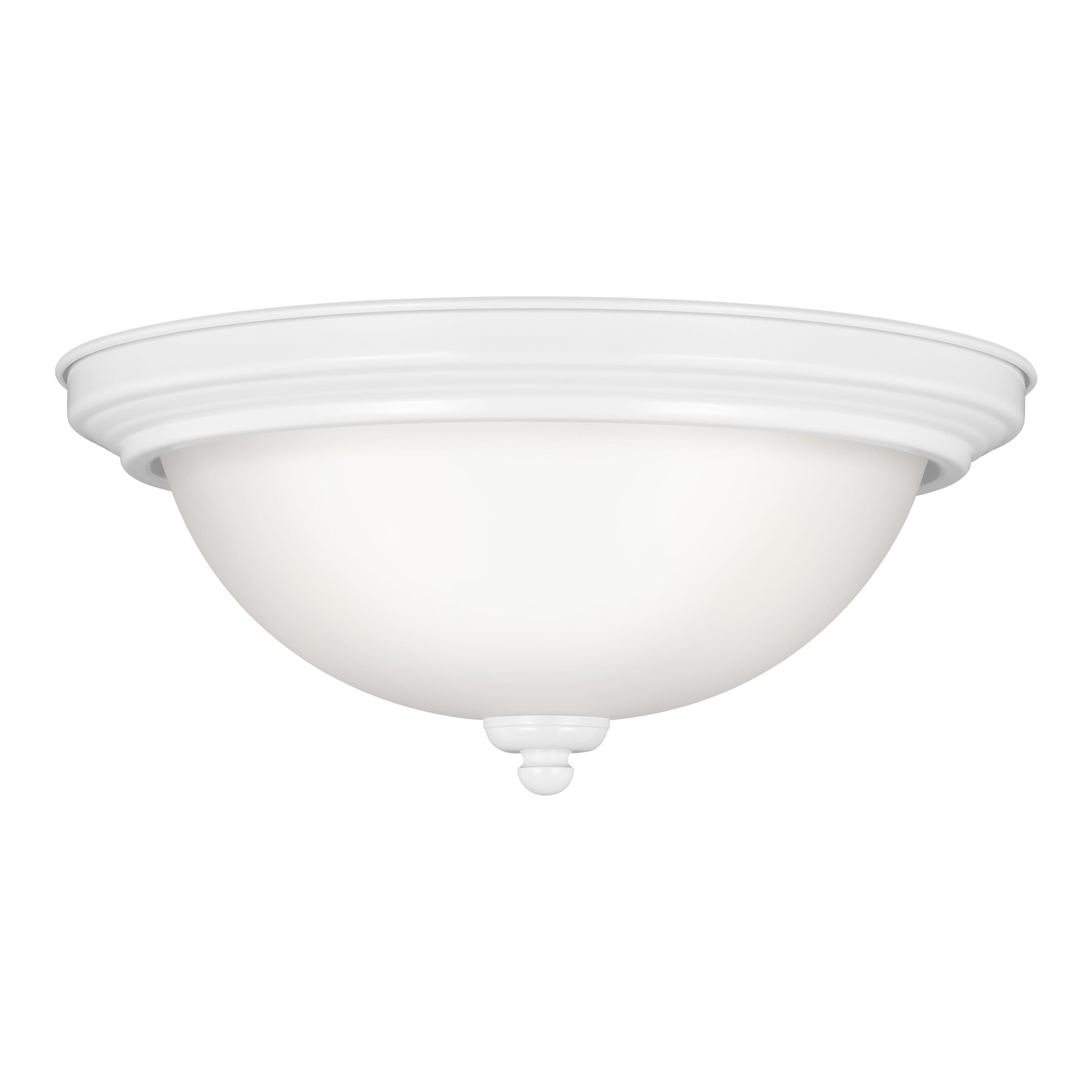 Geary 2-Light Ceiling Light in White