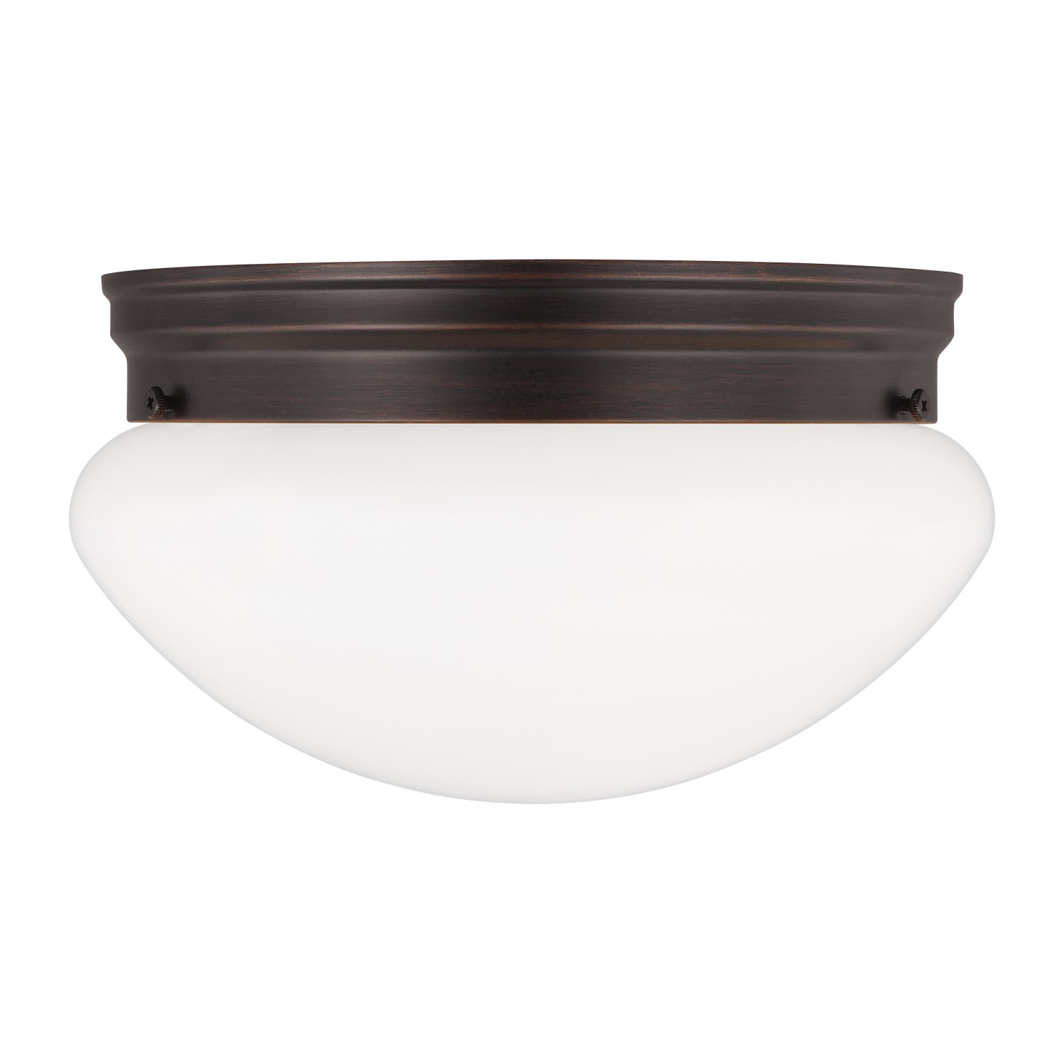 Webster 2-Light Flush Mount in Bronze