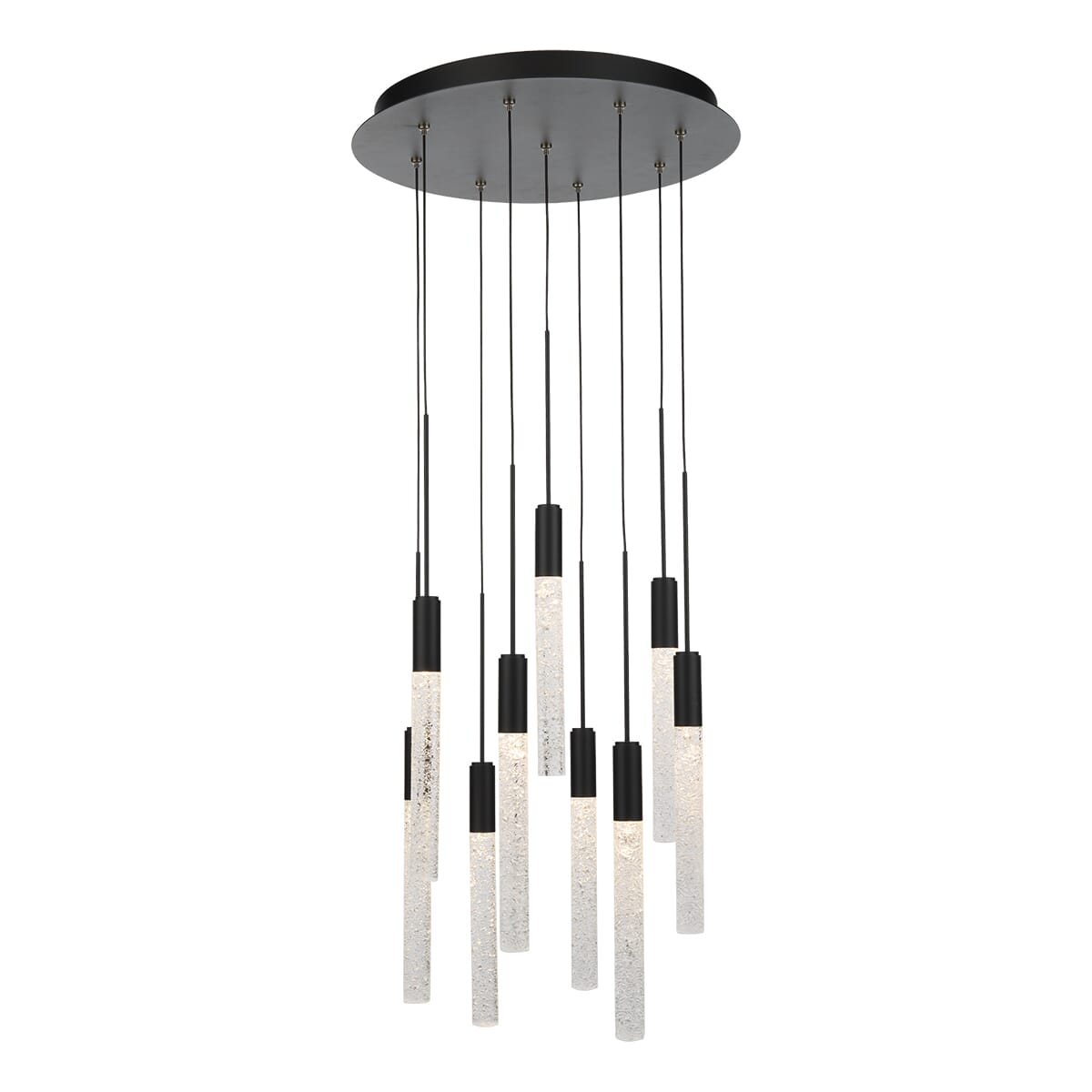 Modern Forms Magic 9-Light Pendant Light in Black
