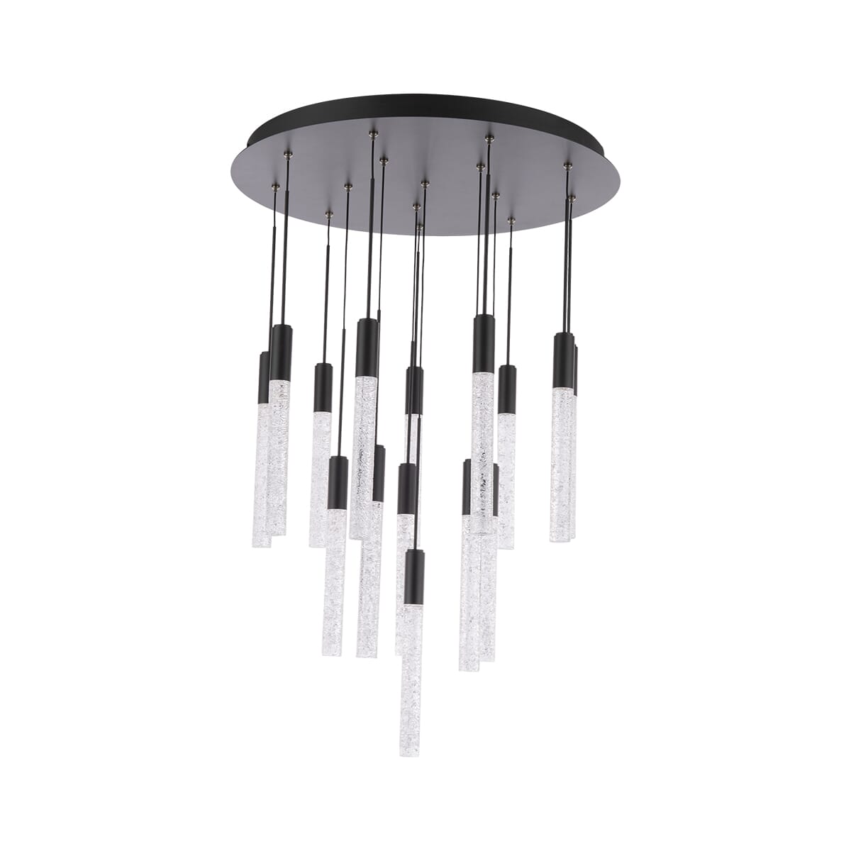 Modern Forms Magic 15-Light Pendant Light in Black