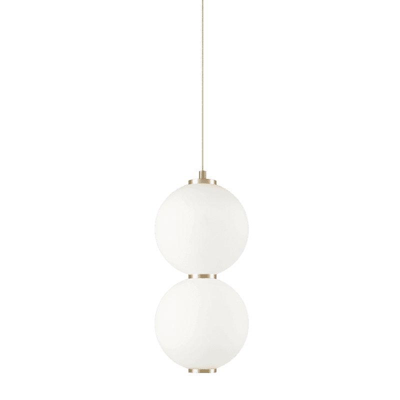 Dango 1-Light Pendant Light In Oxidized Gold