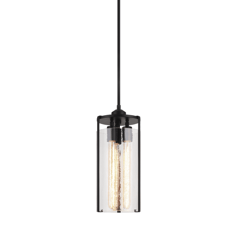 Bayou 3-Light Pendant Light In Black