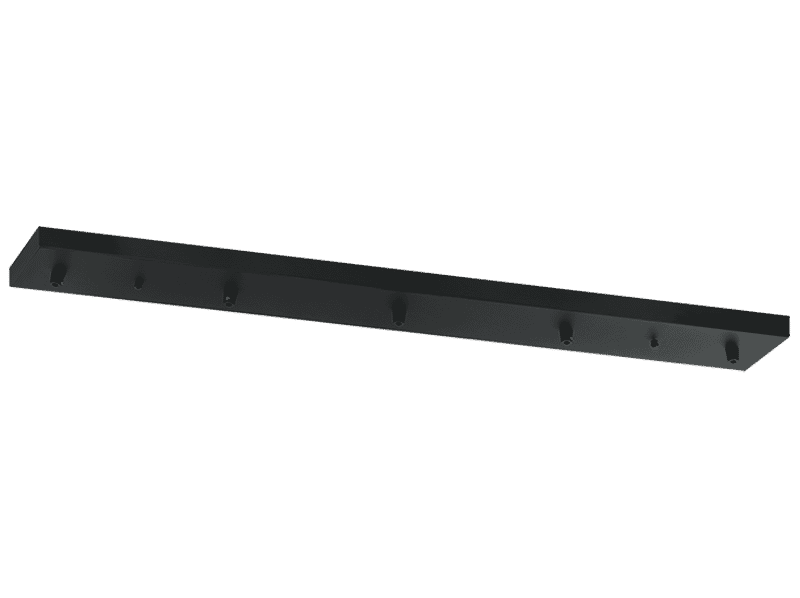 Matteo Multi Ceiling Canopy (Line Voltage) Lighting Accessory In Matte Black