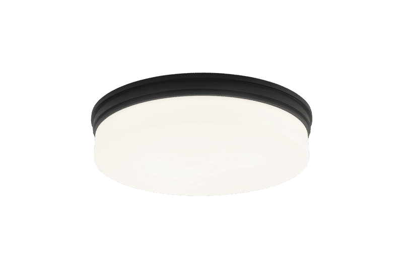 Matteo Circian 2-Light Ceiling Light In Matte Black