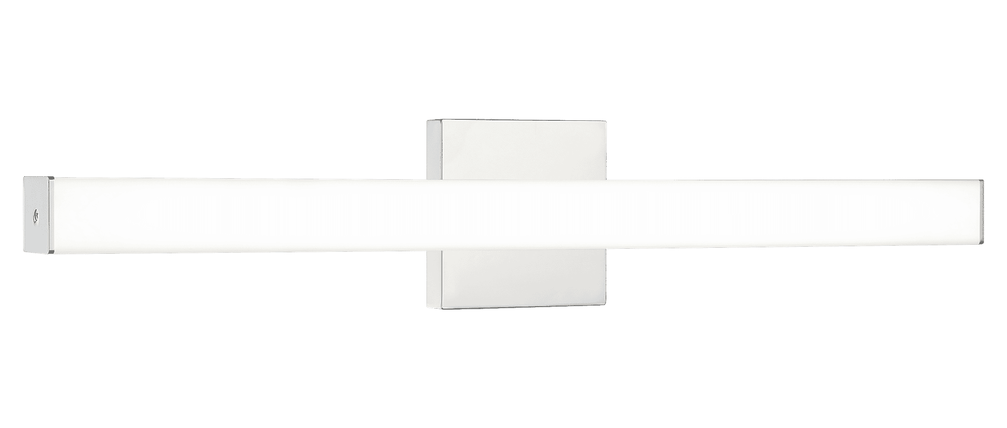 Karadene 1-Light Bathroom Vanity Light in Chrome