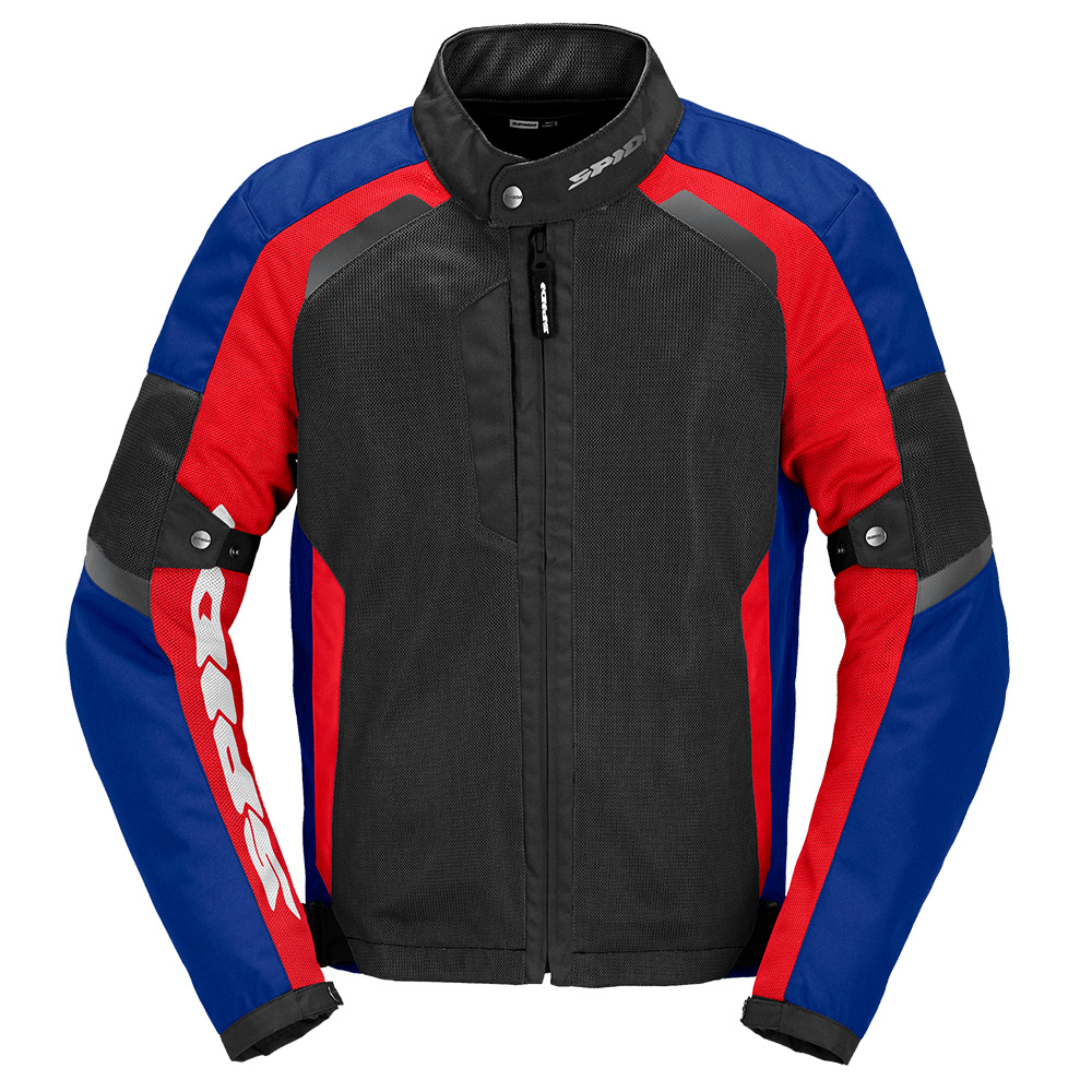Spidi Tek Net Jacket Black Red Blue Size S