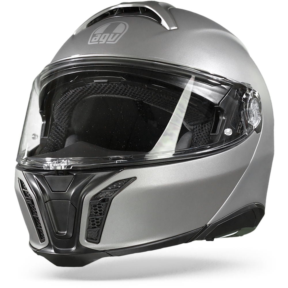 AGV Tourmodular Solid Luna Grey Matt Modular Helmet Size S