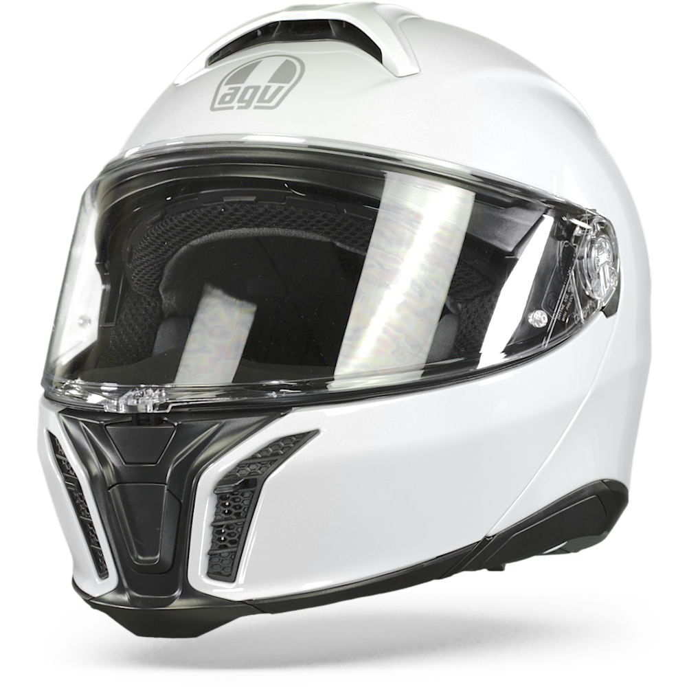 AGV Tourmodular Solid Stelvio White Modular Helmet Size M
