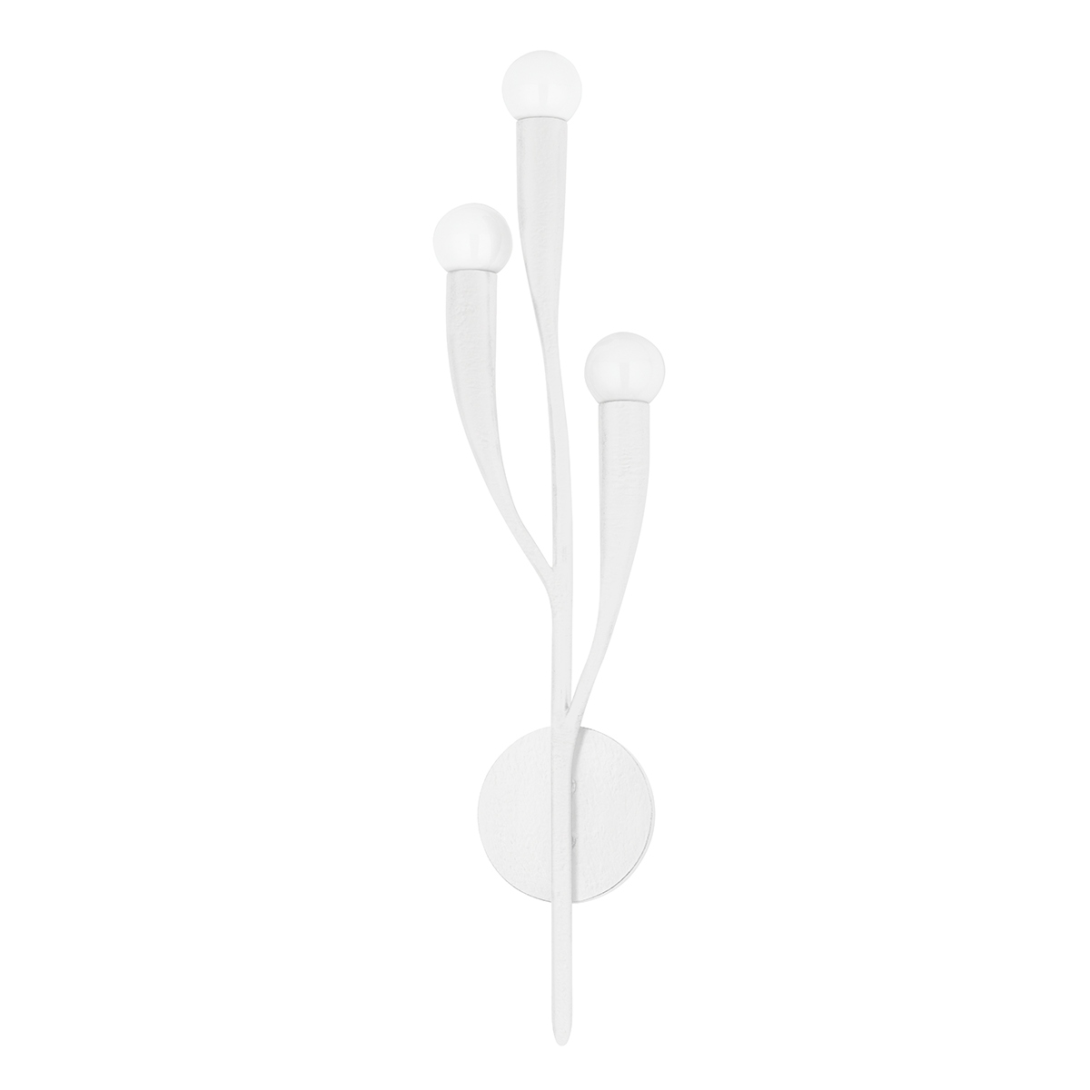 Labra 3-Light Wall Sconce in White Plaster