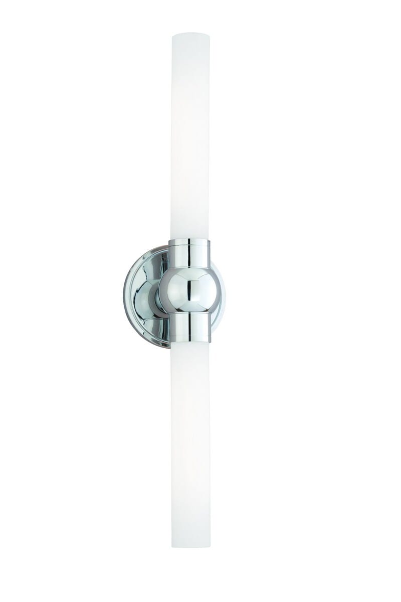 Cornwall 2-Light 5" Bathroom Vanity Light in Polished Chrome