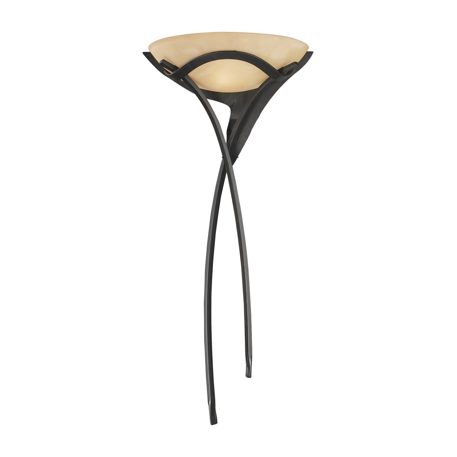 Aurora 1-Light Wall Sconce in Antique Bronze