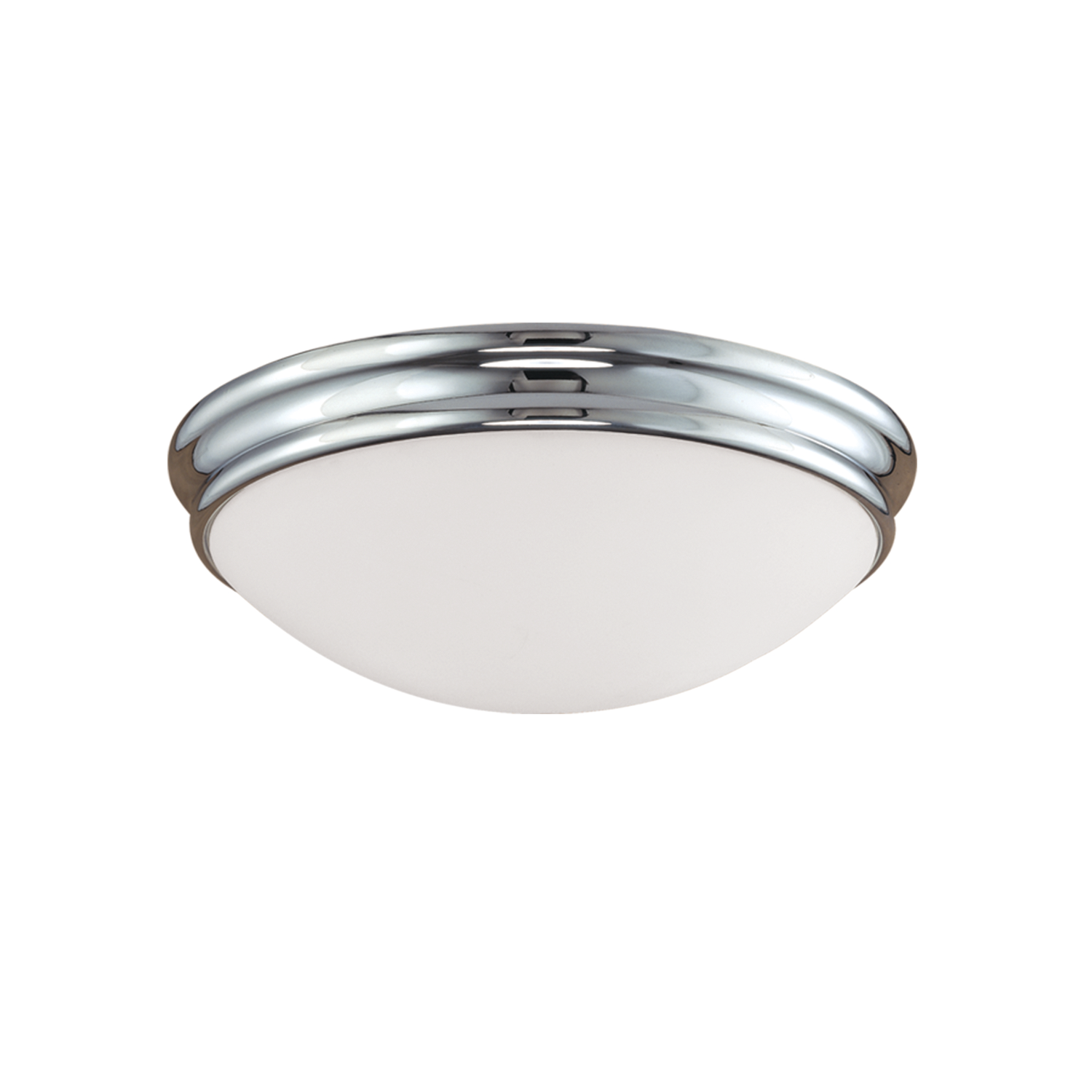 Millennium Lighting 5000 Series 1-Light Flush Mount in Chrome