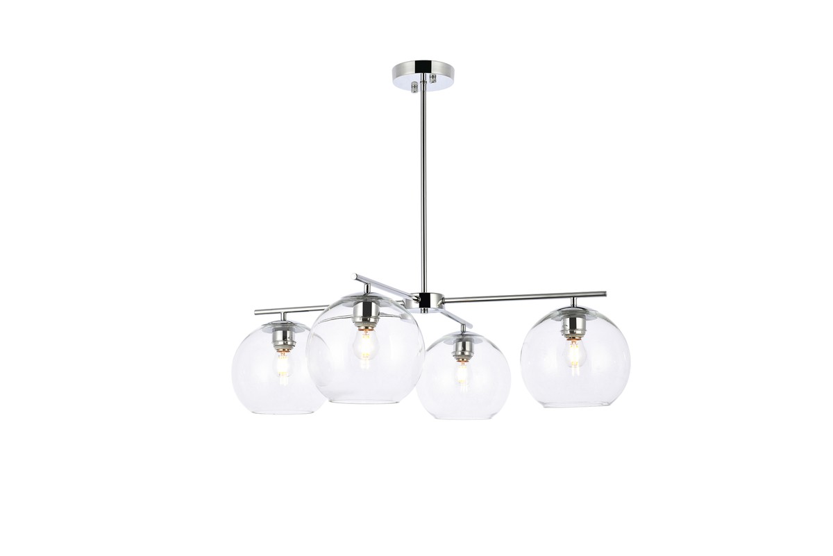 Opus 4-Light Pendant in Chrome