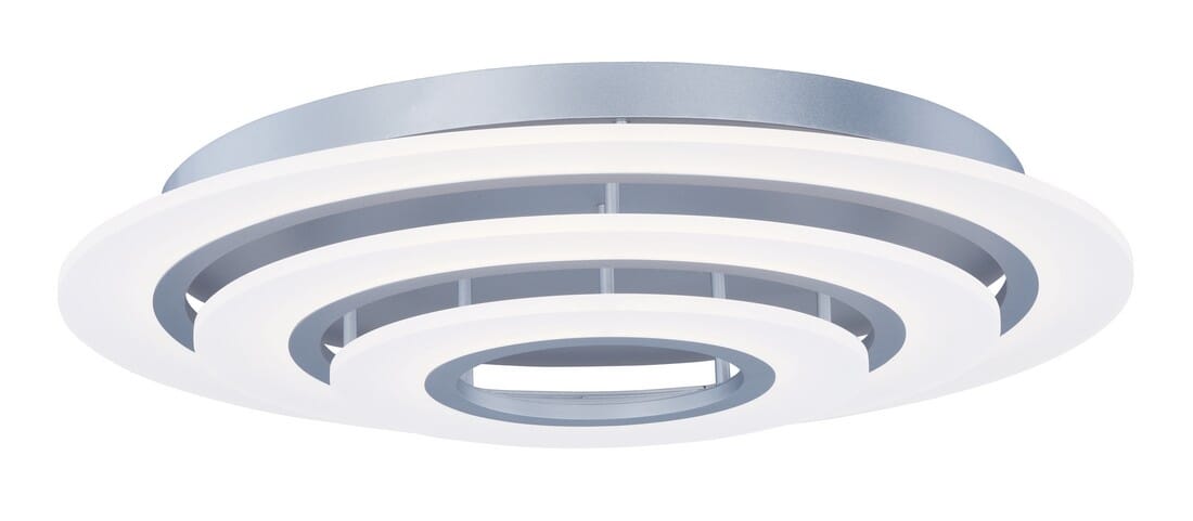 ET2 Saturn II LED 31.5" 3-Light Flush Sconce in Matte Silver