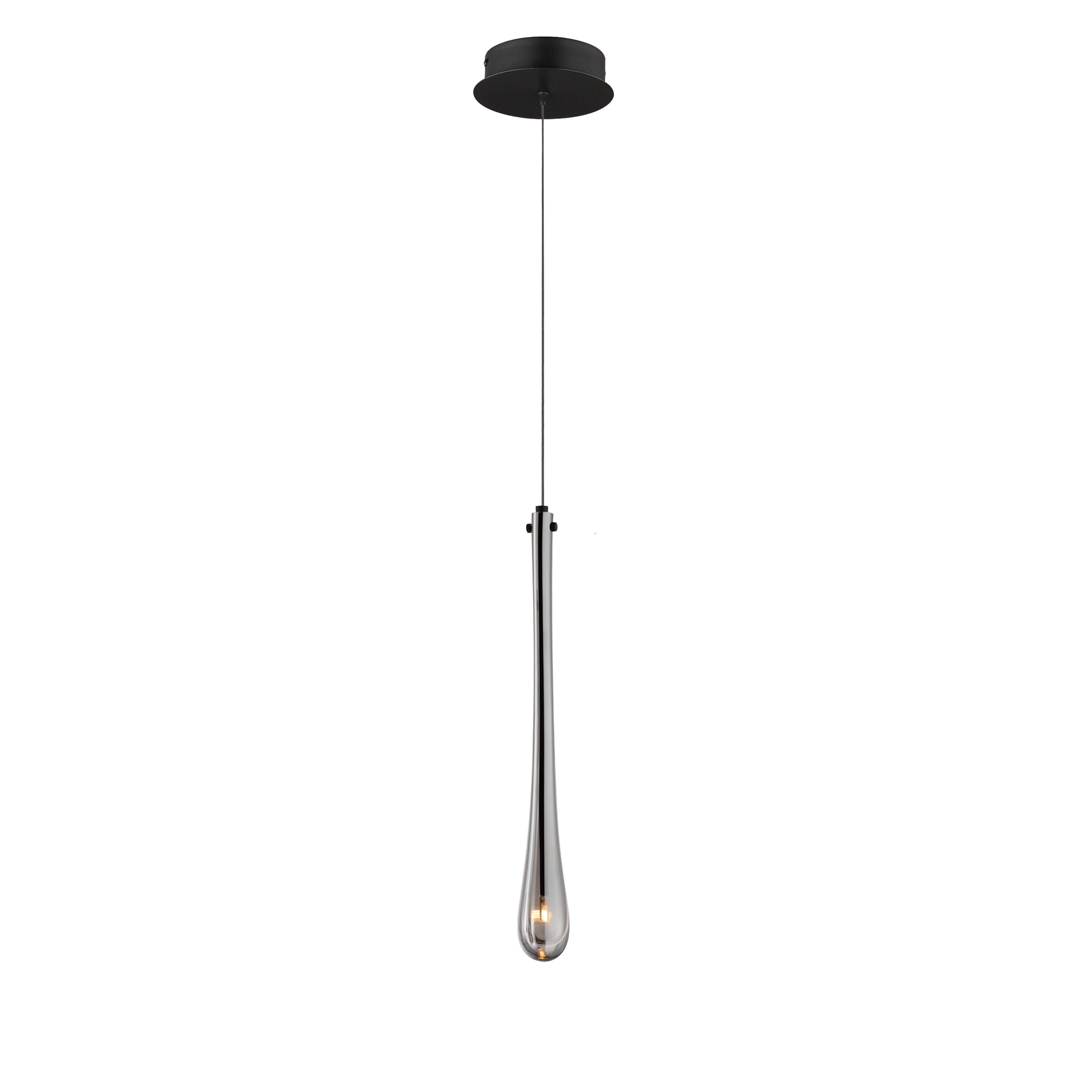 ET2 Lighting Stillo 1-Light Mini Pendant in Black