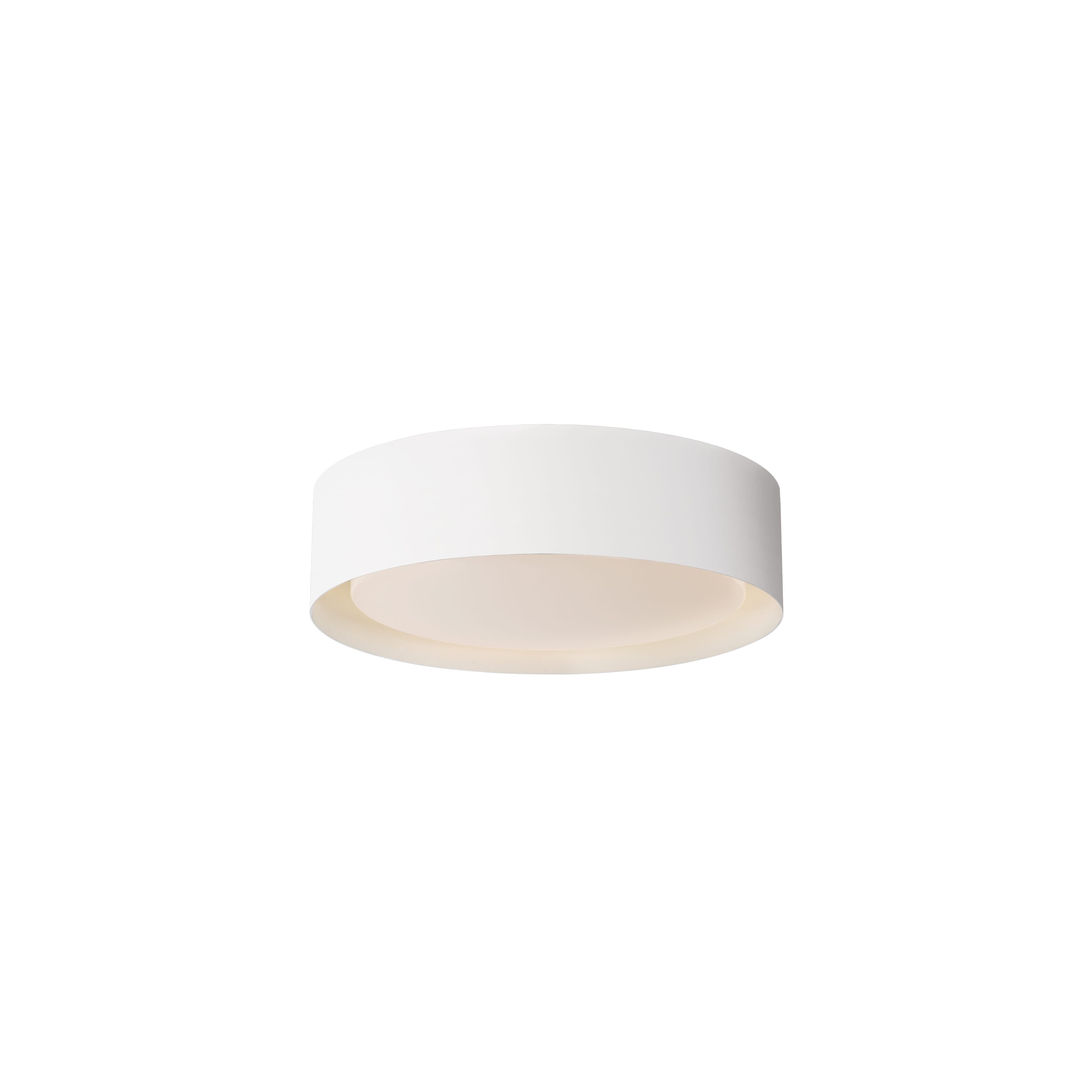 ET2 Lighting Echo 1-Light Flush Mount in White