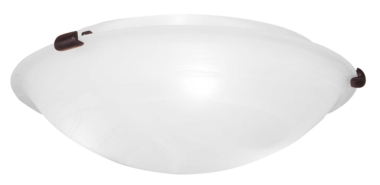 Oasis 3-Light Ceiling Mount in Bronze