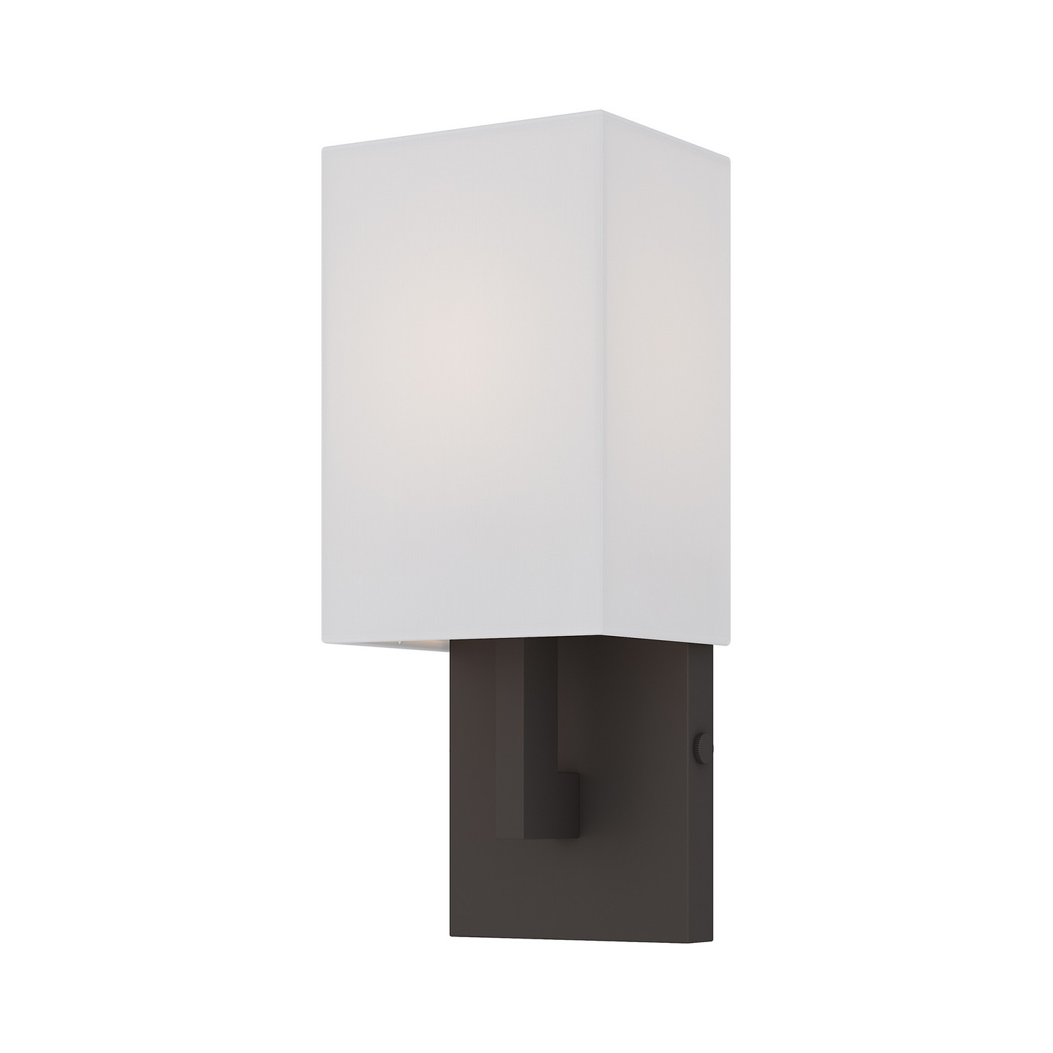 ADA Wall Sconces 1-Light Wall Sconce in Bronze