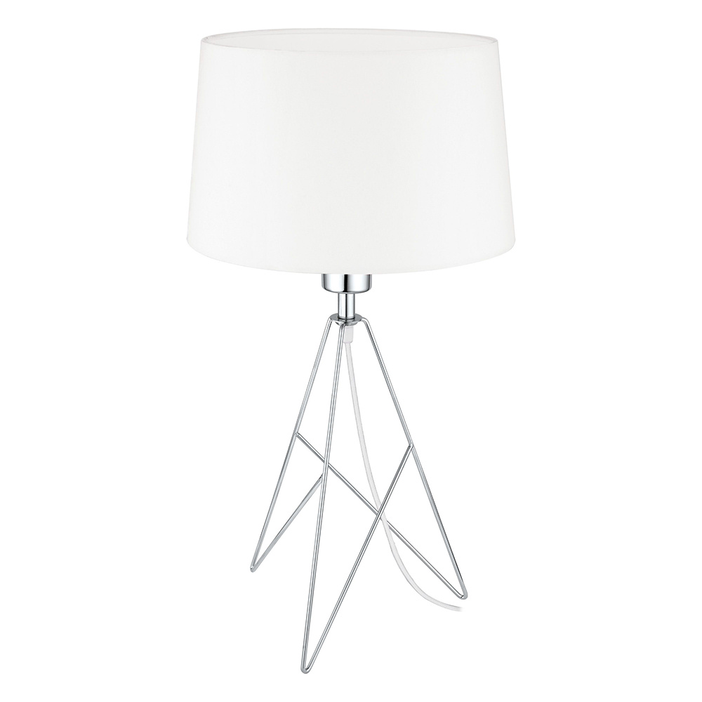Camporale 1-Light LED Table Lamp in Chrome