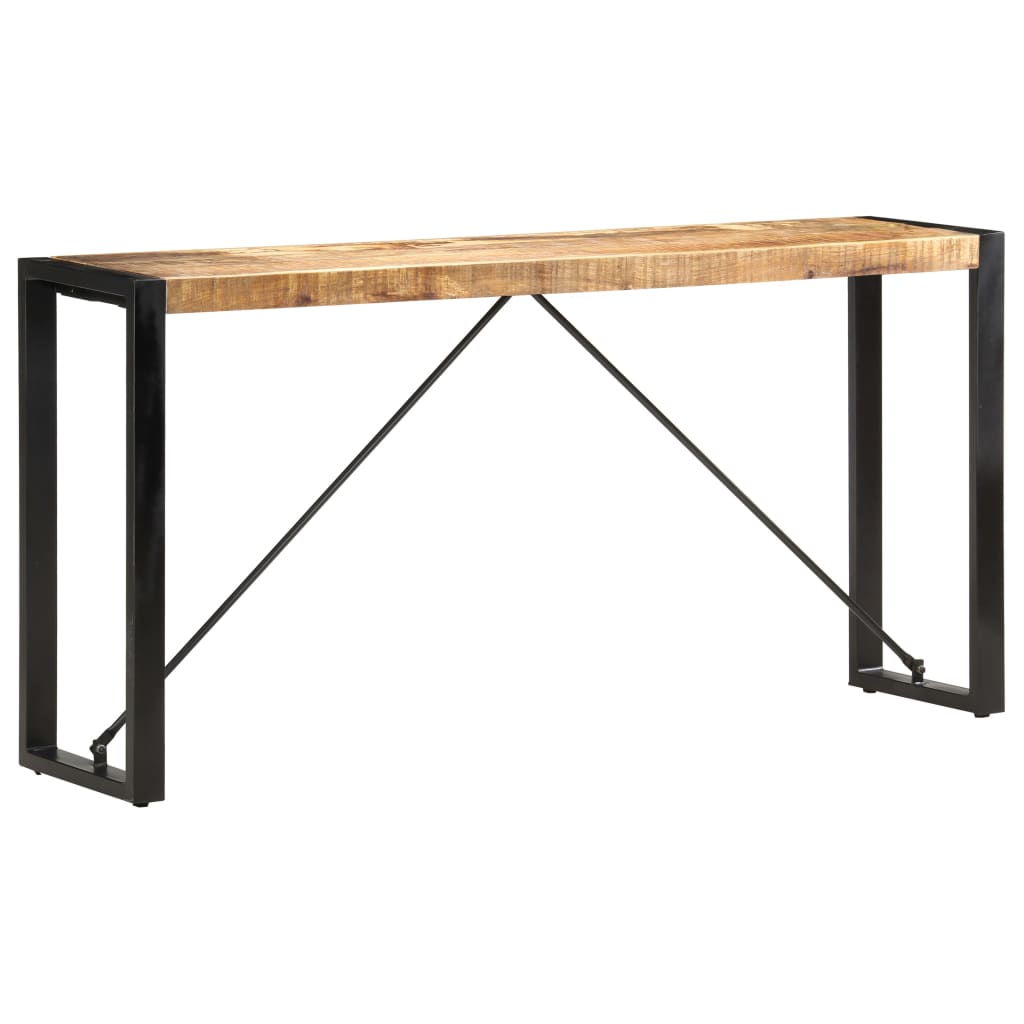 vidaXL Console Table 59.1"x13.8"x29.9" Solid Mango Wood