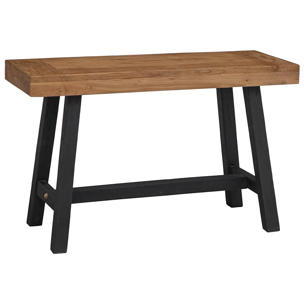 vidaXL Bench 43.3" Solid Wood Teak